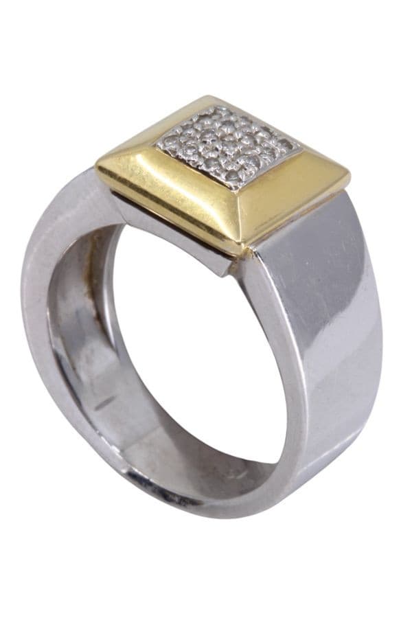 CHEVALIÈRE 2 ORS DIAMANTS — vue 4