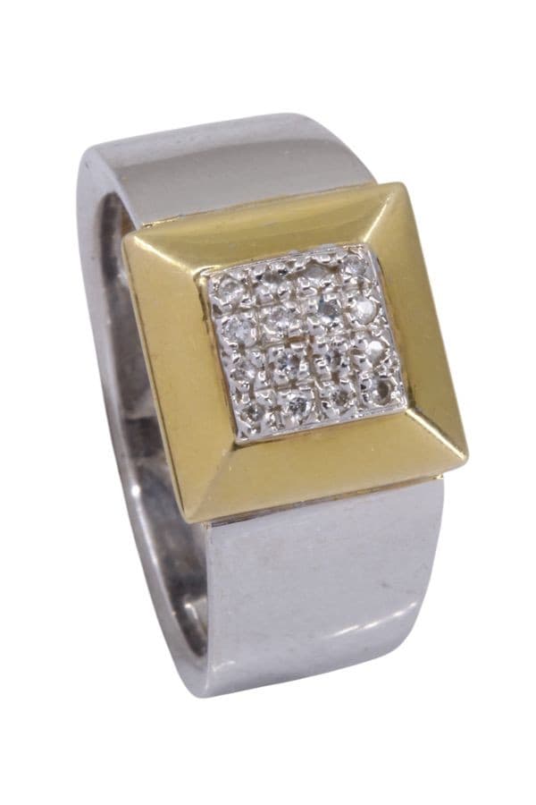 CHEVALIÈRE 2 ORS DIAMANTS — vue 5