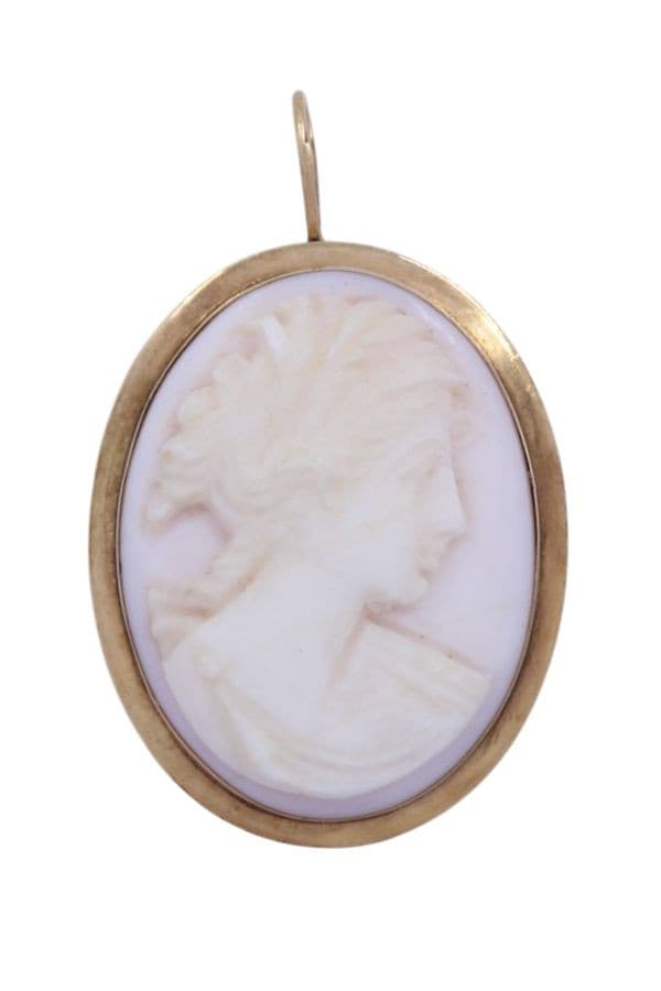 BROCHE-PENDENTIF CAMÉE — vue 1