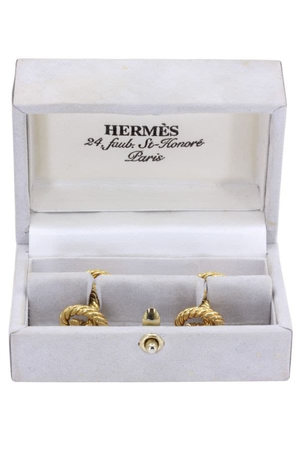 BOUTONS DE MANCHETTE HERMÈS — vue 2