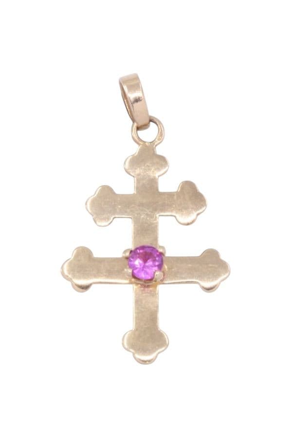 CROIX DE LORRAINE RUBIS — vue 1