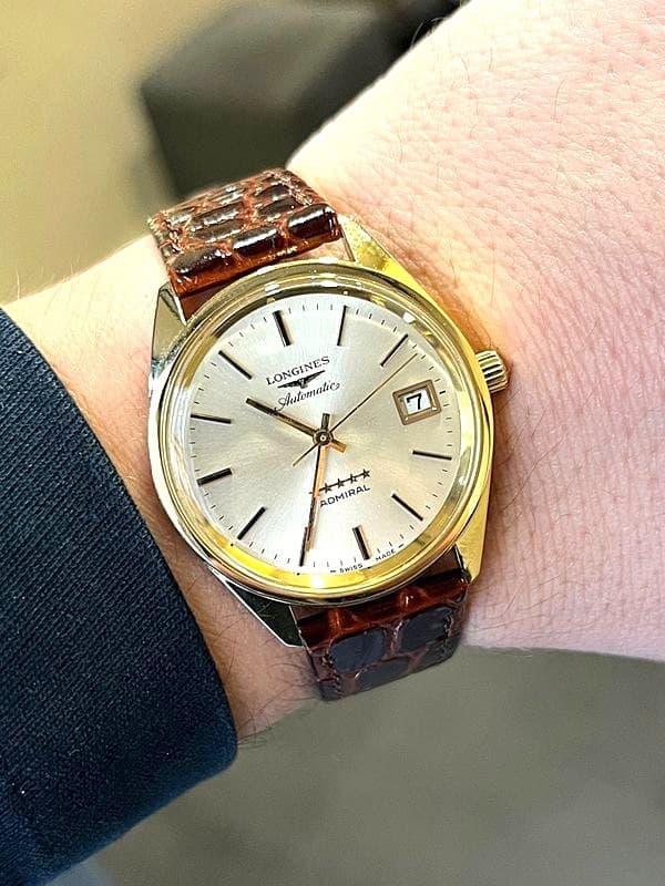 LONGINES ADMIRAL - OR 18K — vue 2