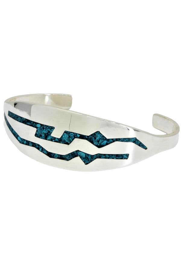 BRACELET RIGIDE OUVERT ARGENT — vue 1
