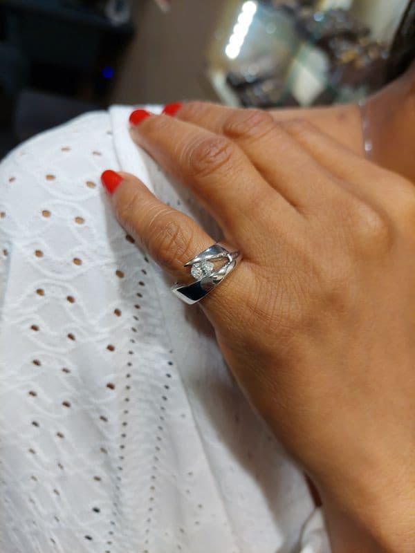 BAGUE GAREL "NEIMA" — vue 2