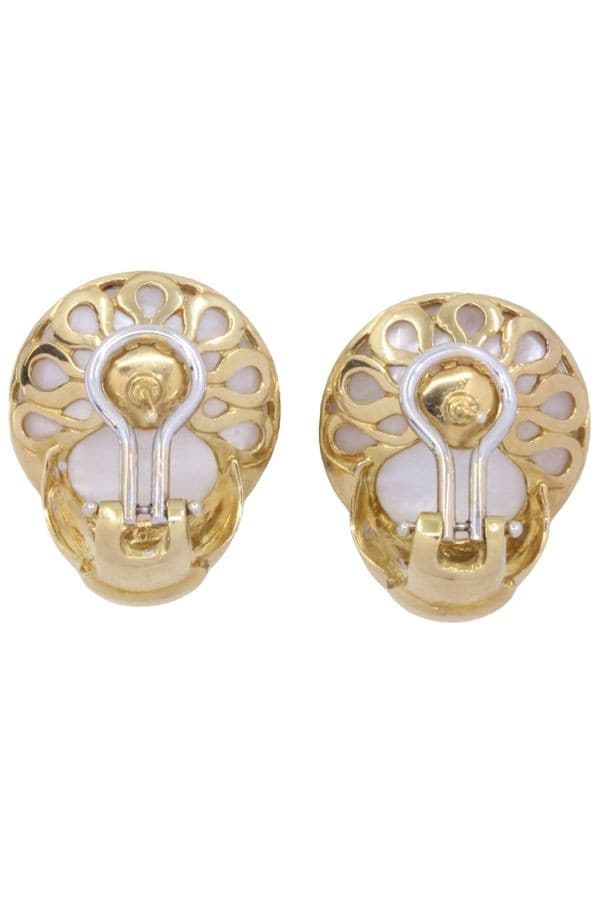 BOUCLES D'OREILLES NACRE — vue 3
