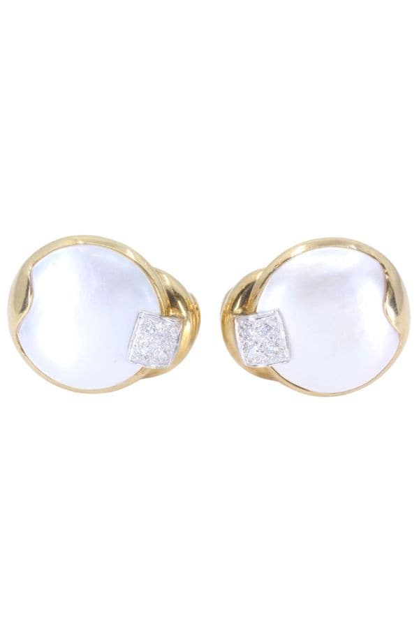 BOUCLES D'OREILLES NACRE — vue 5