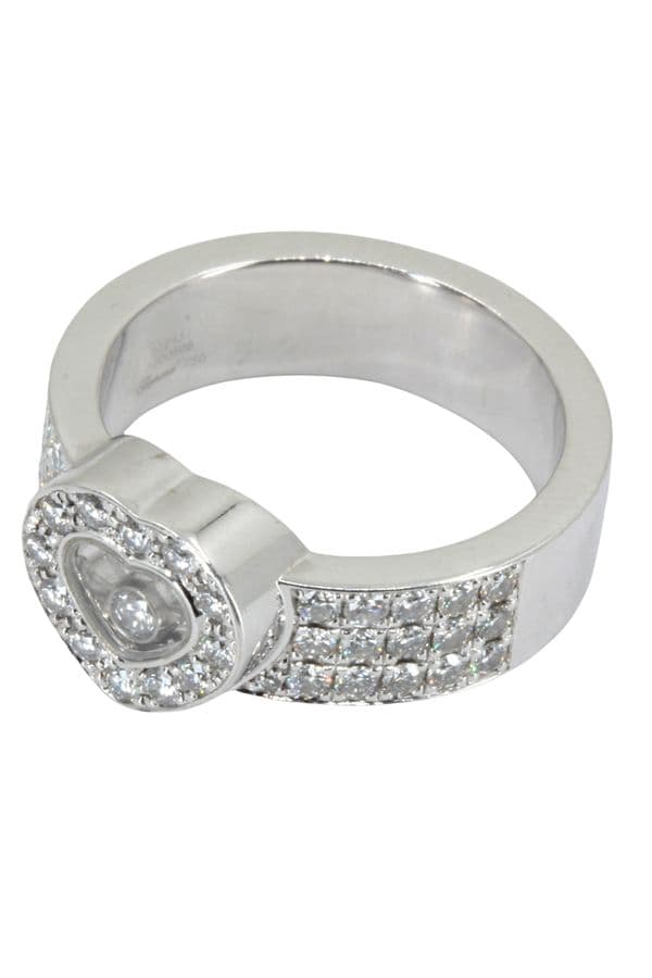 BAGUE CHOPARD "HAPPY DIAMONDS" — vue 2