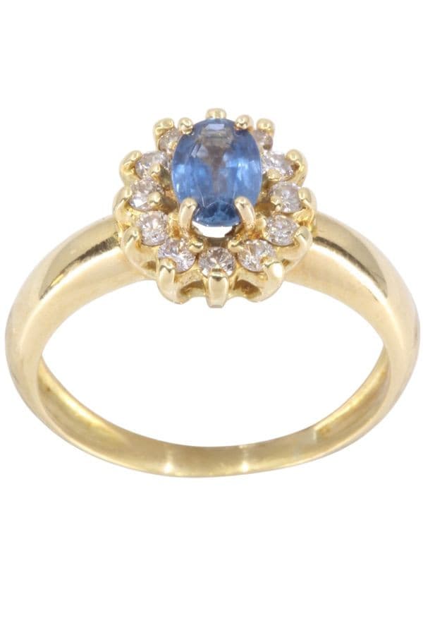 BAGUE MARGUERITE SAPHIR — vue 1