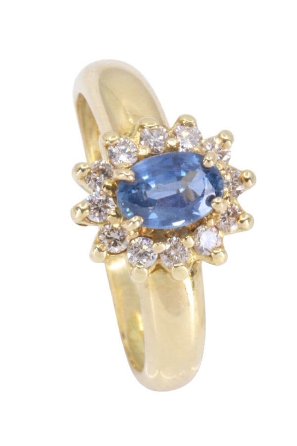 BAGUE MARGUERITE SAPHIR — vue 5
