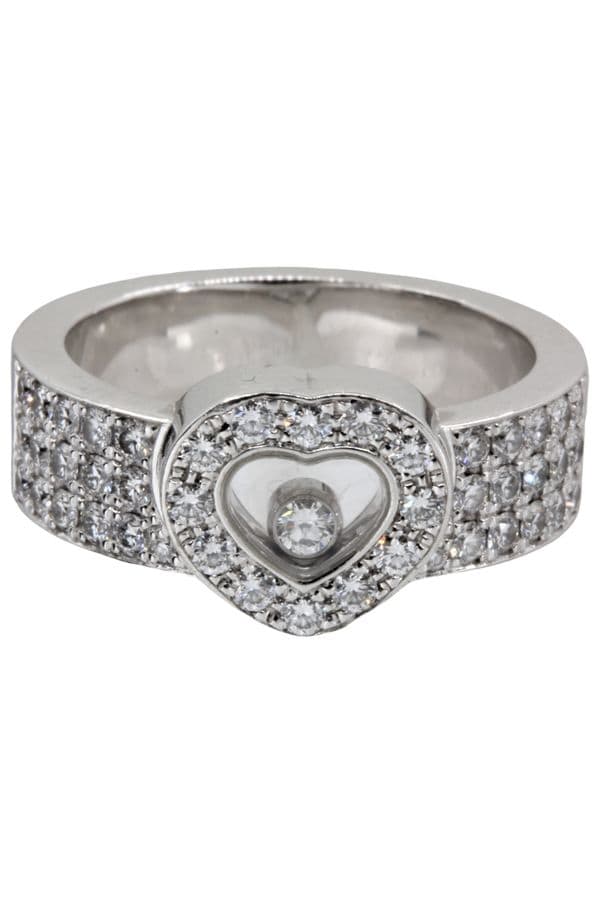 BAGUE CHOPARD "HAPPY DIAMONDS" — vue 5