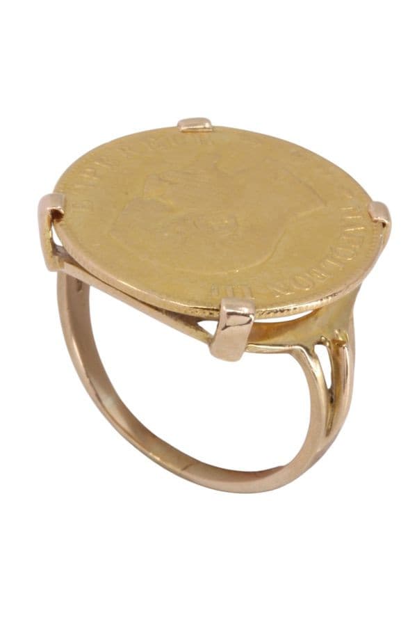 BAGUE 10 FRANCS NAPOLÉON III — vue 4