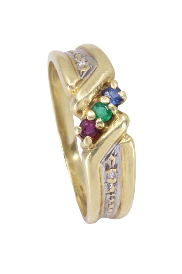 BAGUE MODERNE TUTTI FRUTTI — vue 4