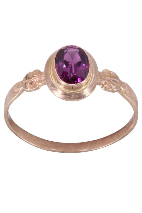 BAGUE TOURMALINE NAPOLÉON III — vue 1