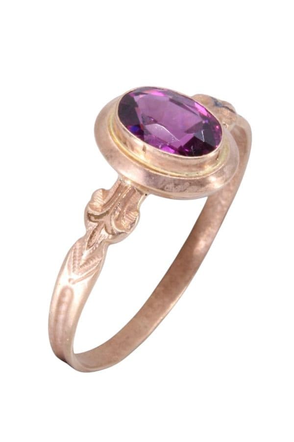 BAGUE TOURMALINE NAPOLÉON III — vue 3
