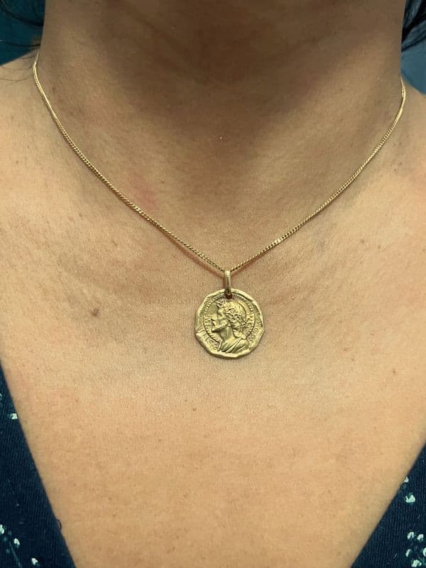 MÉDAILLE CHRIST ANCIENNE — vue 2
