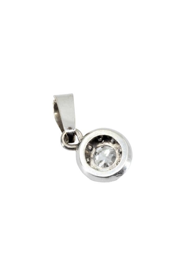 PENDENTIF ANCIEN DIAMANT — vue 2
