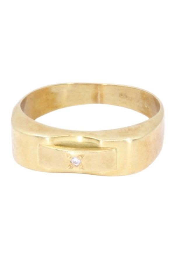 SOLITAIRE MODERNE DIAMANT — vue 6