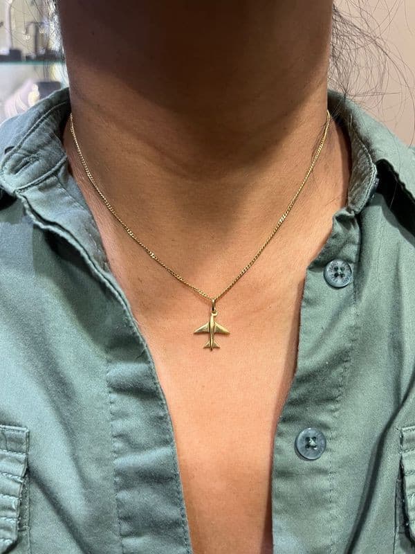 PENDENTIF AVION — vue 2