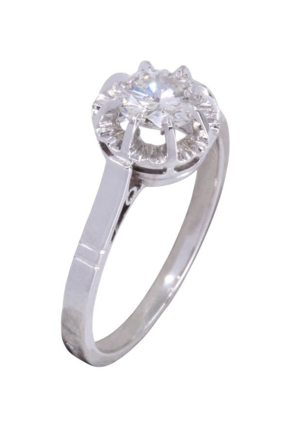 SOLITAIRE ANCIEN DIAMANT — vue 3