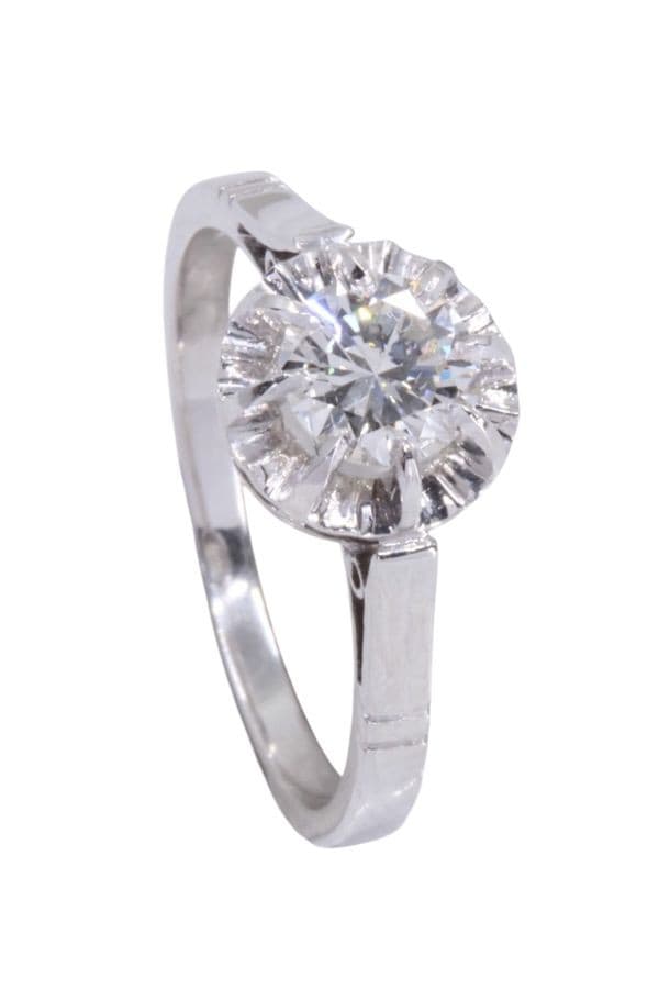SOLITAIRE ANCIEN DIAMANT — vue 5