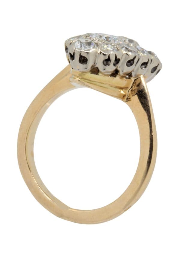 MARQUISE ANCIENNE DIAMANTS — vue 5