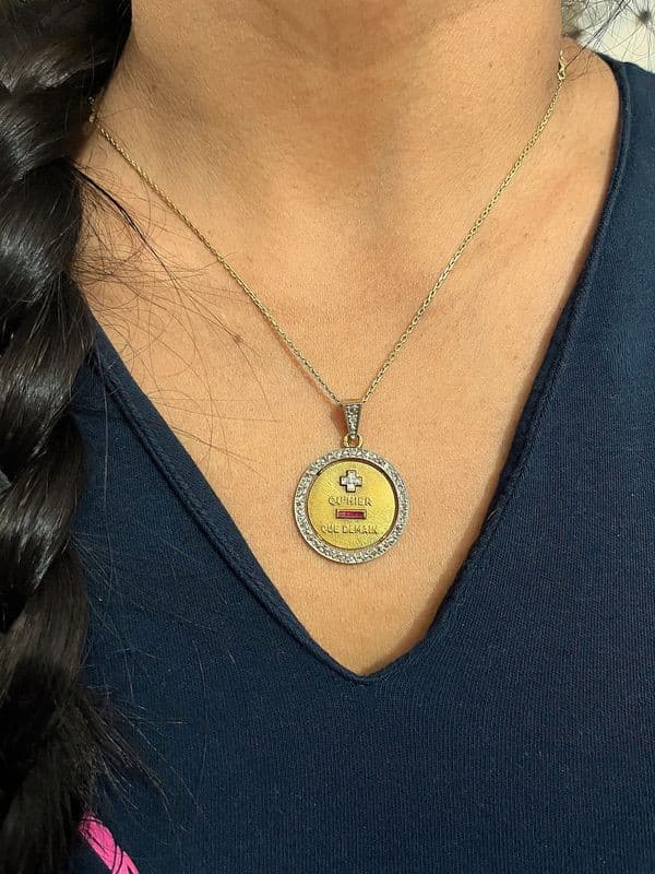 MÉDAILLE D'AMOUR A.AUGIS — vue 2