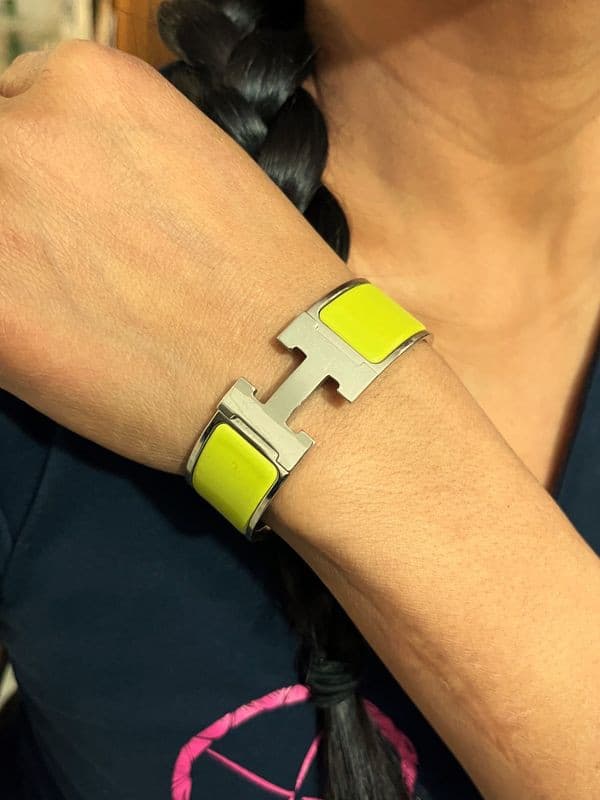 BRACELET HERMÈS "CLIC CLAC H" — vue 2