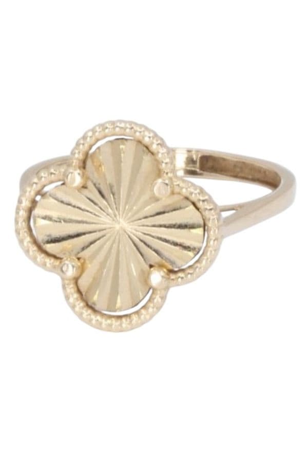 BAGUE TRÈFLE MODERNE — vue 6