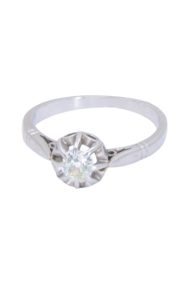 SOLITAIRE DIAMANT ART-DÉCO — vue 5