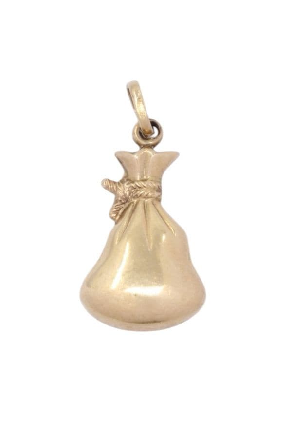 PENDENTIF SAC DE DOLLARS — vue 3
