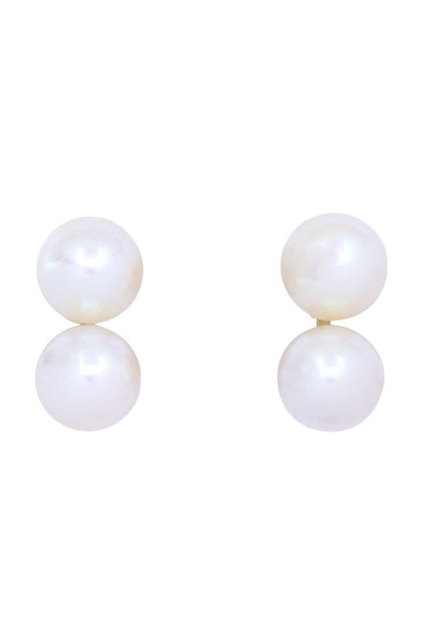 BOUCLES D'OREILLES PERLES — vue 1