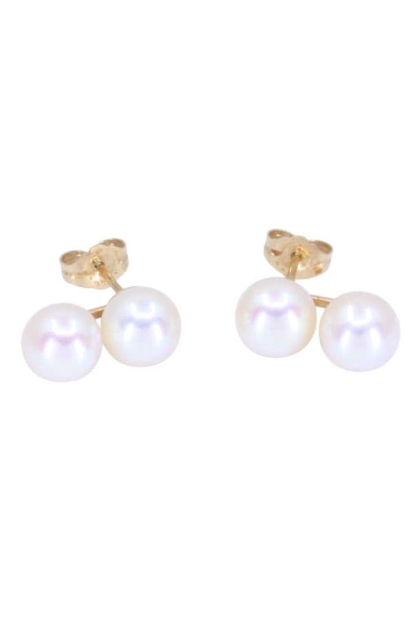 BOUCLES D'OREILLES PERLES — vue 3