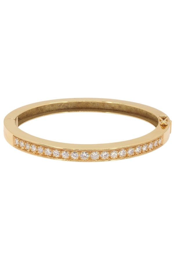 BRACELET JONC OUVRANT DIAMANTS