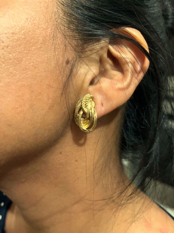 BOUCLES D'OREILLES CLIPS DIOR — vue 2