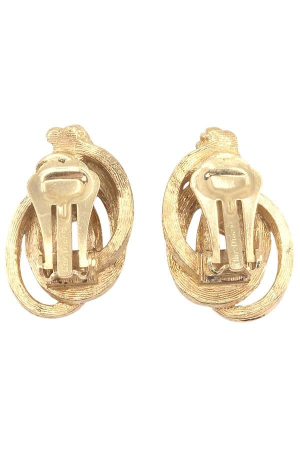 BOUCLES D'OREILLES CLIPS DIOR — vue 3