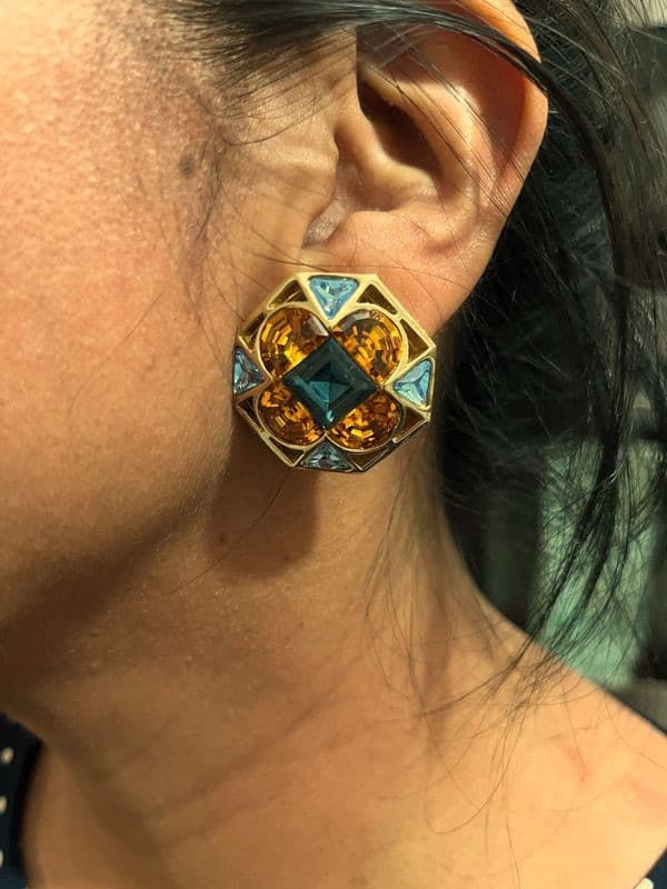 BOUCLES D'OREILLES CLIPS DIOR — vue 2