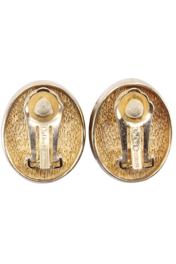 BOUCLES D'OREILLES CLIPS DIOR — vue 3