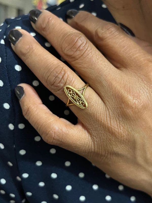 BAGUE FILIGRANE — vue 2