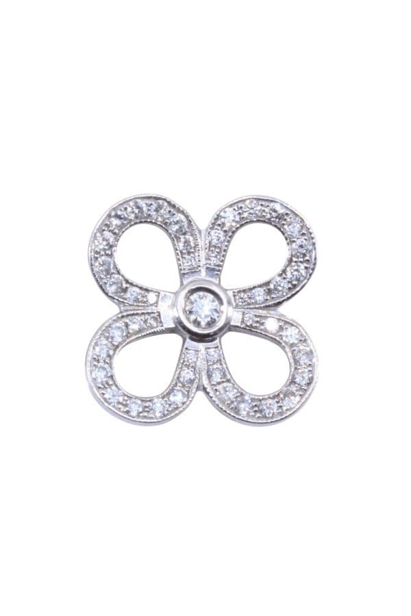 MONO BOUCLE D'OREILLE  DIAMANTS — vue 1