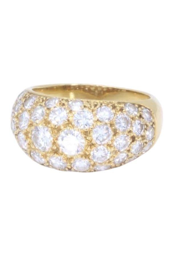 BAGUE JONC PAVAGE DIAMANTS — vue 6