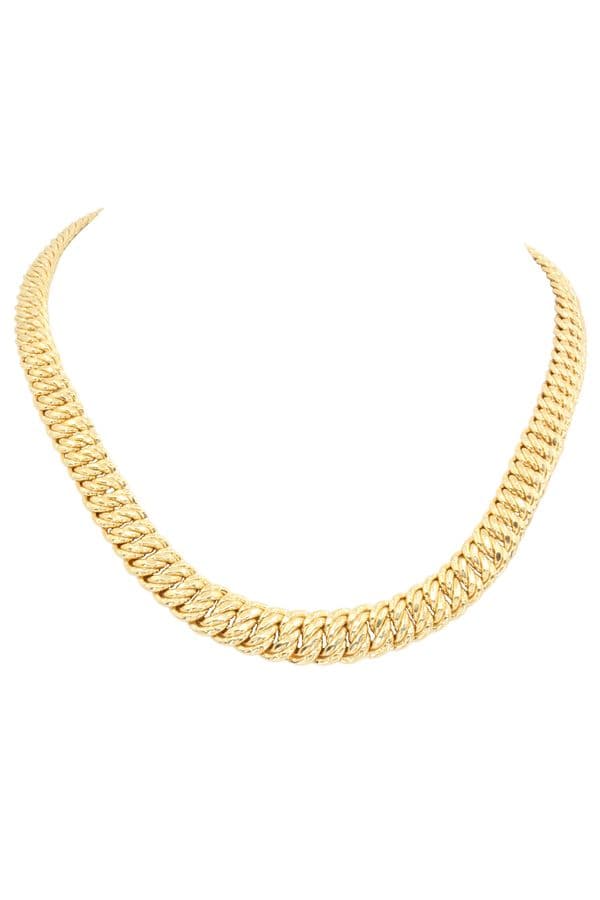 COLLIER MAILLE AMERICAINE EN CHUTE — vue 1
