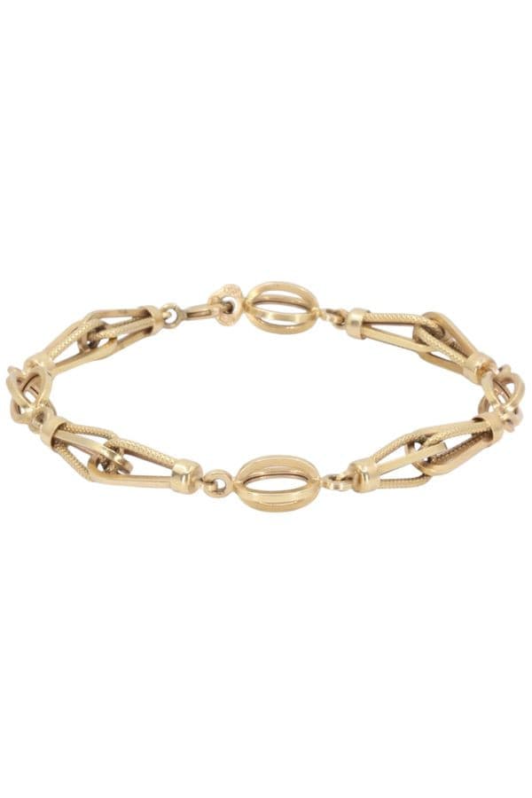 BRACELET MAILLE FANTAISIE — vue 1
