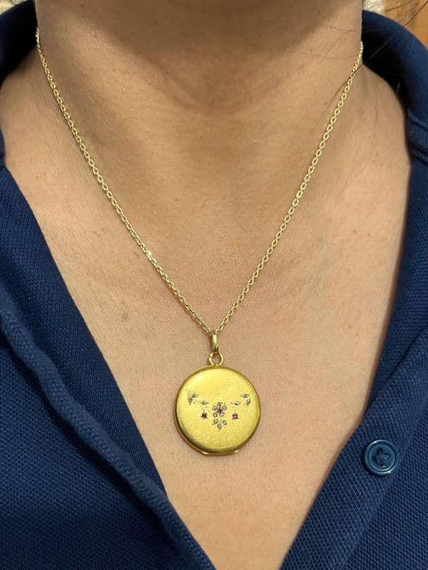 PENDENTIF OUVRANT NAPOLÉON III — vue 2