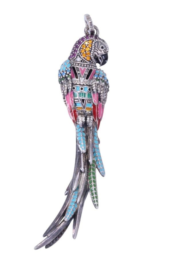 PENDENTIF THOMAS SABO "PERROQUET" — vue 3