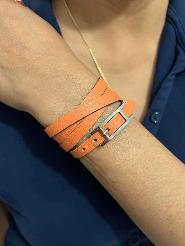 BRACELET HERMÈS "BEHAPI" — vue 2