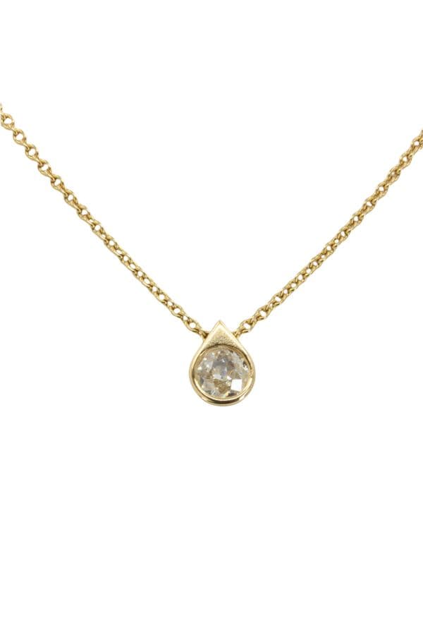 COLLIER DIAMANT PRISONNIER — vue 2