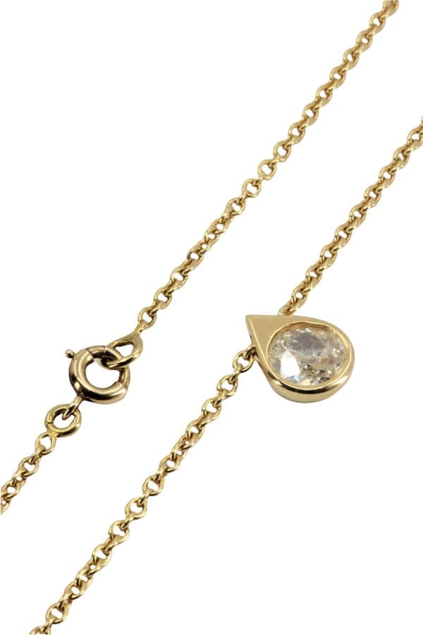 COLLIER DIAMANT PRISONNIER — vue 4