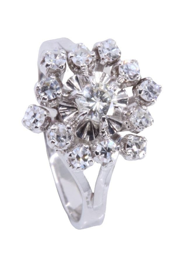 MARGUERITE DIAMANTS ANNÉES 50' — vue 5