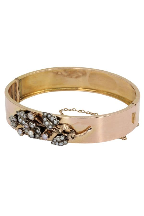 BRACELET NAPOLÉON III PERLES — vue 1