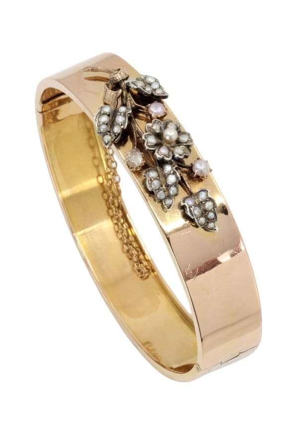 BRACELET NAPOLÉON III PERLES — vue 2